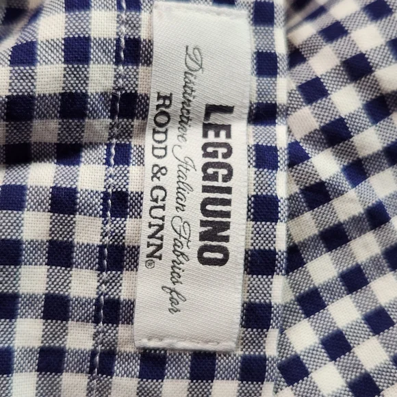 Rodd & Gunn NWT LS Superfine Gunn Check Oxford Shirt. 3X - Picture 14 of 16